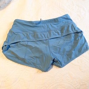 Lululemon light blue Speed up Shorts